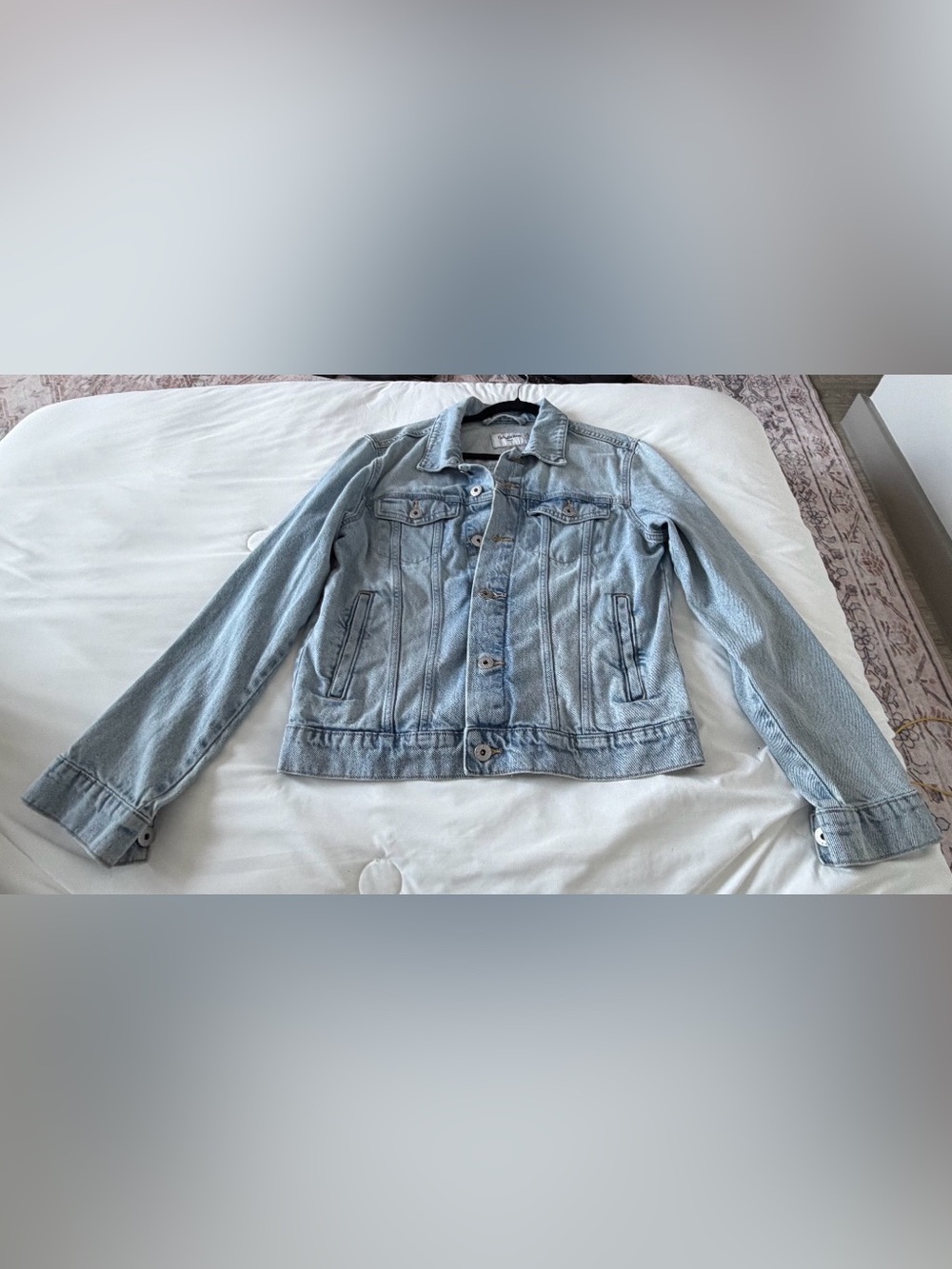 Light Blue Denim Jacket - Men